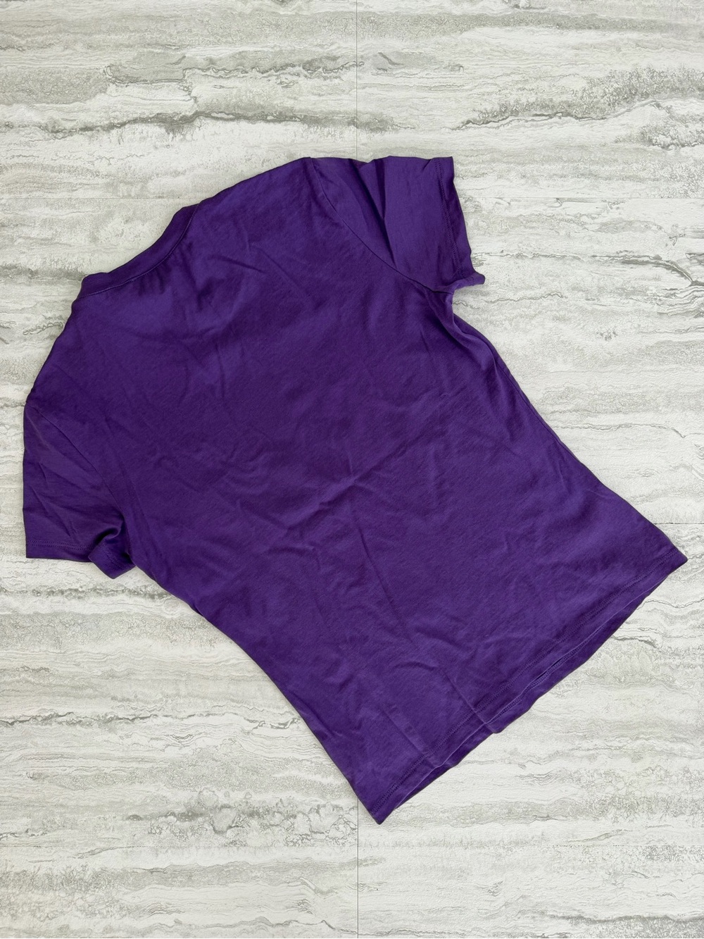 THEORY “Tiny Tee” Purple T Shirt - Picture 3 of 3
